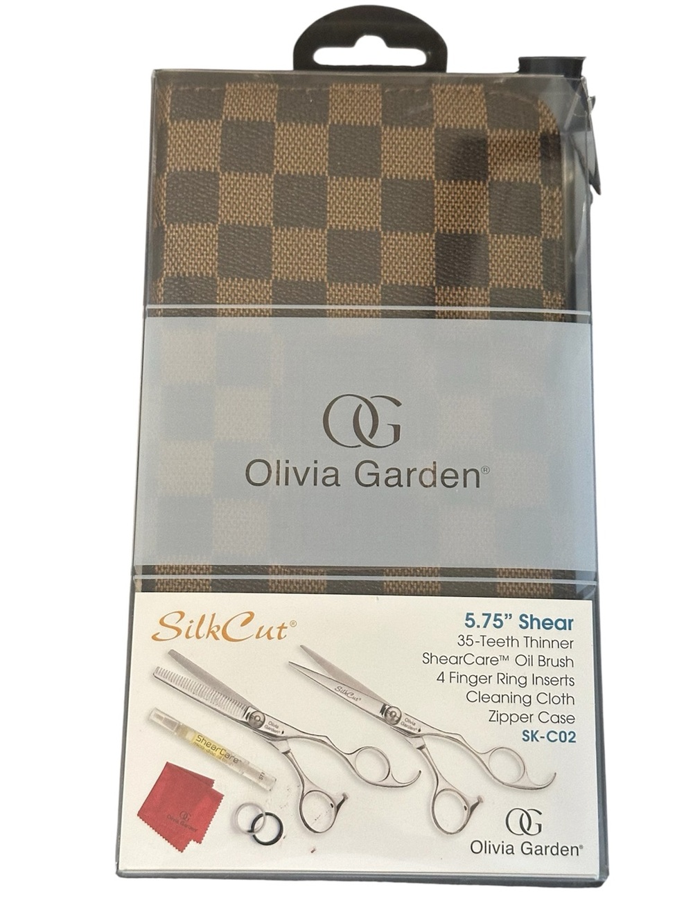 Olivia Garden SilkCut 5.75" Shear and Thinner Kit